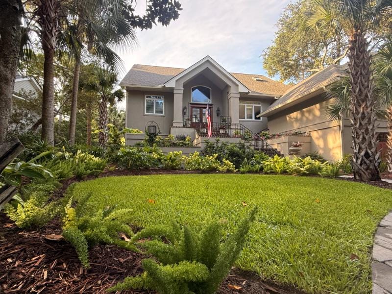Glossy Ibis Landscape Renovation in Kiawah Island, SC